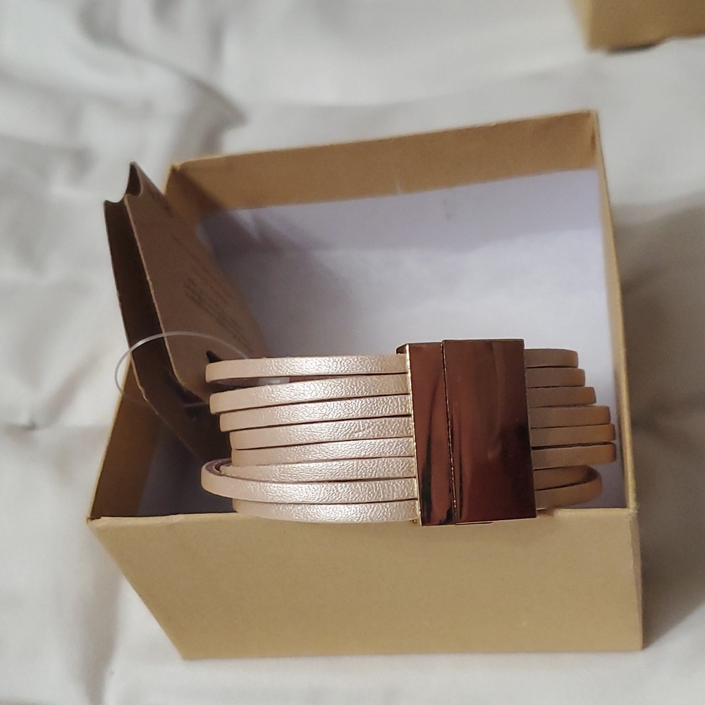 Faux Leather Bracelet